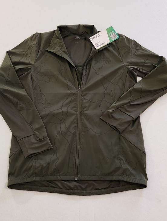 Cep Other - Cep Men's Olive Activating Performance Full-Zip Jacket Size Small